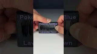 3D Printed Pokemon Lavender Town 8 Bit Musical Fidget