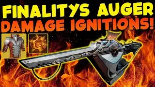 Ignition Turret! Finality's Auger Sanguine Alchemy COMBUSTION! - Destiny 2 Heresy TFS