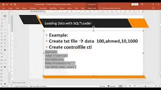 oracle sql loader شرح