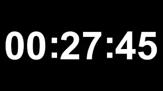 27 Minute and 45 Second Timer ⏲️