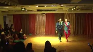 Bollywood duet with Prince and Sunita at Hafla Layali, Sweden 2014