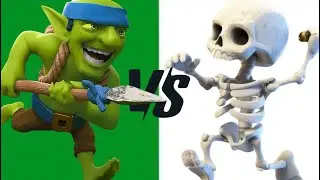 Goblins vs. Skeletons&ndash;A Clash Royale Battle