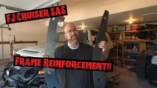 FJ Cruiser Solid Axle Swap Frame Reinforcement