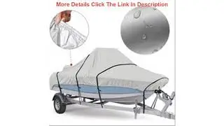 Review Boat Cover Yacht Outdoor Protection Waterproof Boat Cover Oxford Fabric Anti-smashing Tear P
