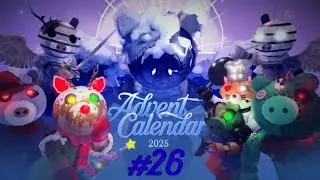 Roblox Piggy: The Silver Winter Holly Jolly Advent Calendar (Day XXVI: Ghosty Pirate Skin)