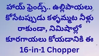 16-in-1 Vegetable Chopper Review | నిజంగా ఉపయోగపడుతుందా? #shorts  #kitchengadgets #smartgadgets.
