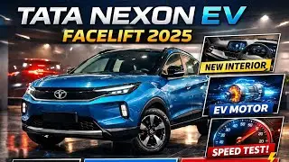 Tata Nexon EV Facelift 2025 🚗⚡ Full Review | Design, Interior, Performance & Real Electric Power