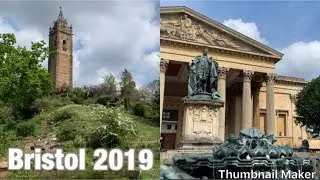 Bristol UK Travel Tour 2019: Cabot Circus, Brandon Hill, Cabot Tower