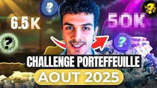 🚨 J'ACH&Egrave;TE ENCORE CES 4 CRYPTOS PENDANT LA CORRECTION (Challenge Ao&ucirc;t 2025) 🔥