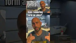 Does soldering create an alloy? #soldering