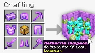 Minecraft UHC but you can craft a 