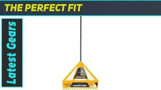 True Temper Dual Tine Poly Leaf Rake - The Best Tool for Large Yards!