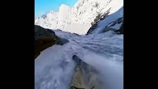 Feeling on top of the world on these snowy peaks! 🏔️❄️