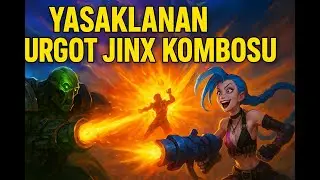 YASAKLI JİNX URGOT KOMBOSU FULL VİDEO ADC İLE FREE LİG ATLAYAN KARAKTER