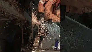 WELDING HANGERS ON AN EXCAVATOR BUCKET! 😎🔥 #excavatorbucket #construction #weldinglife #welding