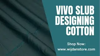 VIVO SLUB.. Texture Cotton