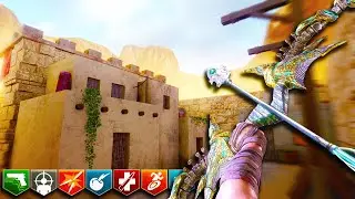 I must INVADE the ENEMY KNIGHT CASTLE in ZOMBIE MODE ⚔️ | Custom Zombie #764