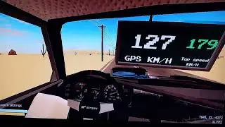 Cool crash on a desert sandbox in Roblox fast 
