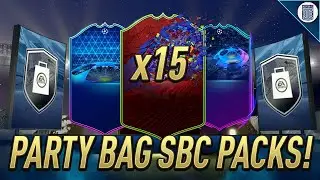 X15 GUARANTEED PARTY BAG SBC PACKS! - FIFA 21 ULTIMATE TEAM
