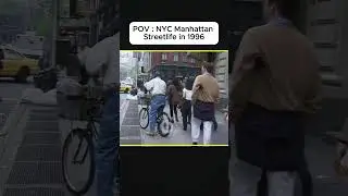New York City Manhattan Streetlife in 1996 #nostalgia #usa