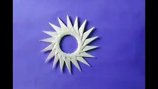 How to make paper chakra