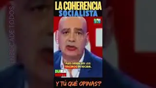 LA COHERENCIA SOCIALISTA! Y T&Uacute; QU&Eacute; OPINAS? #pp #vox #psoe #espa&ntilde;a #politica