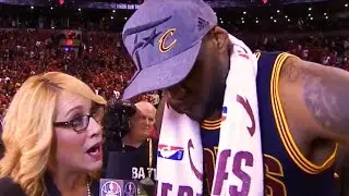 LeBron Gets Emotional with 6th Consecutive Trip to the Finals