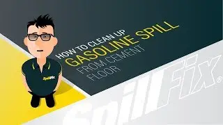 How to Clean Up a Gasoline Spill from Cement Floor