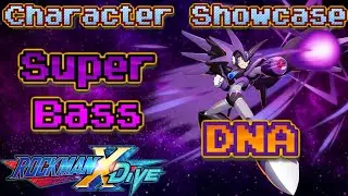 Mega Man X DiVE - Super Bass (DNA) - Character Showcase