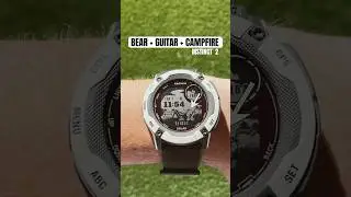 A Garmin watch face with a guitar-playing bear. You're welcome.