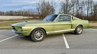 1967 Shelby GT350 - Paxton Supercharged - 4 Speed - Lime Gold