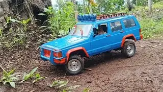 Mobil Remote Rc Car Off Road 4x4 Upgrade Motor 370 Mn78 Cherokee 1:12