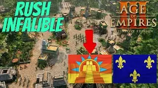 El rush que SIEMPRE cuela. [RANKEDS 1V1] [Aztecas vs Franceses]