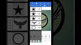 professional Eagle new tranding logo design on Pixellab 🔥👌 #shorts #shortsfeed #pixellab