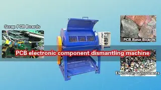 PCB Electronic Components Dismantling Machine, How does a PCB dismantling machine work?