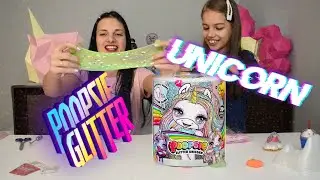 Пупси глиттер слайм / Большой блестящий единорог/ Откуда слаймы  / Poopsie glitter UNICORN