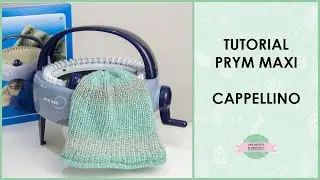 Tutorial cappello con Prym Maxi | come usarla, lavorazione tubolare | Uncinetto d'Argento