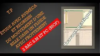 Travaux pratiques : étude de la variation de vitesse d'une bille en chute verticale dans un fluide