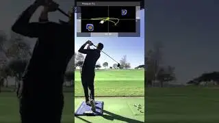 Patrick Cantlay Golf Swing w/ BodiTrak Pressure Mapping.  #youtubeshorts #golf #trending #pgatour