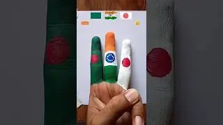 🇧🇩*🇮🇳*🇯🇵 Jana Gana Mana || Independence Day Drawing Republic Day #shorts #art #drawing #flag