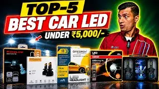 TOP-5  Best Headlight LED For Car Under 🤑 ₹5,000/- | Best Car LED | Headlight LED For Car Under 5000