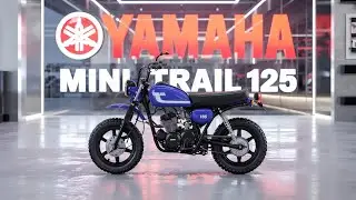 Finally Revealed Yamahas Mini Trail 125 &ndash; Is This the Perfect Off Road Bike