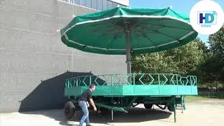 Hydraulic Mobile stage Trailer