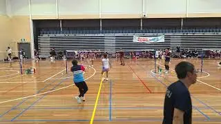 Chibi Barely Lethal vs TS Team Surprise (WD3) - Badminton Veterans 2025 (Albury/Wodonga)
