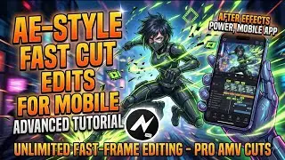 After Effects Horizontal Fast Cut Effect on Node Video App (Quick & Easy)