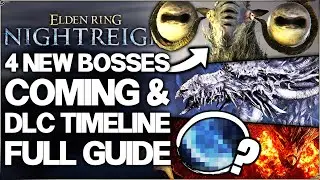 Elden Ring Nightreign - 4 NEW BOSSES CONFIRMED & DLC Hint - Great Rune & Everdark Libra Augur Guide!