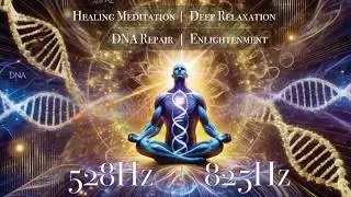528 Hz & 852 Hz &ndash; DNA Repair & Spiritual Enlightenment | Healing Frequencies for Chakra Balance