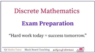 Internal Discrete Maths Preparation