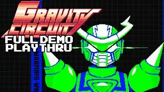 A Game ALL Mega Man Fans NEED To Try! - Gravity Circuit Full Demo