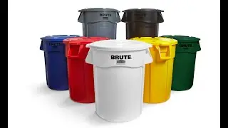 Легендарный контейнер BRUTE от компании Rubbermaid!